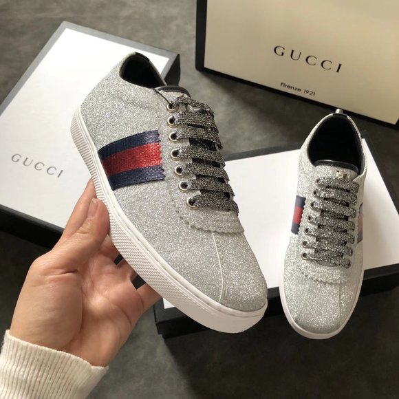 newgUCCI LEATHER CASUAL SHOES FOR WOMEN